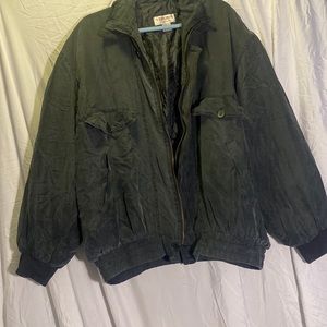 Charcoal Bomber Jacket